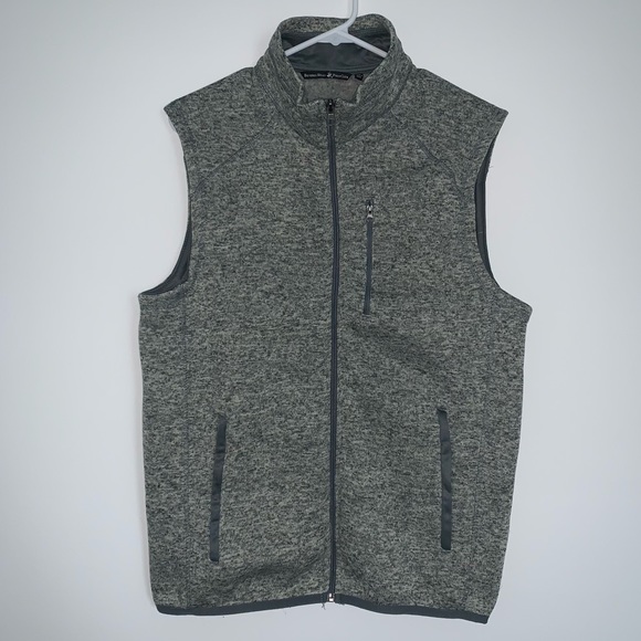 Grey Fleece Vest - Picture 2 of 4